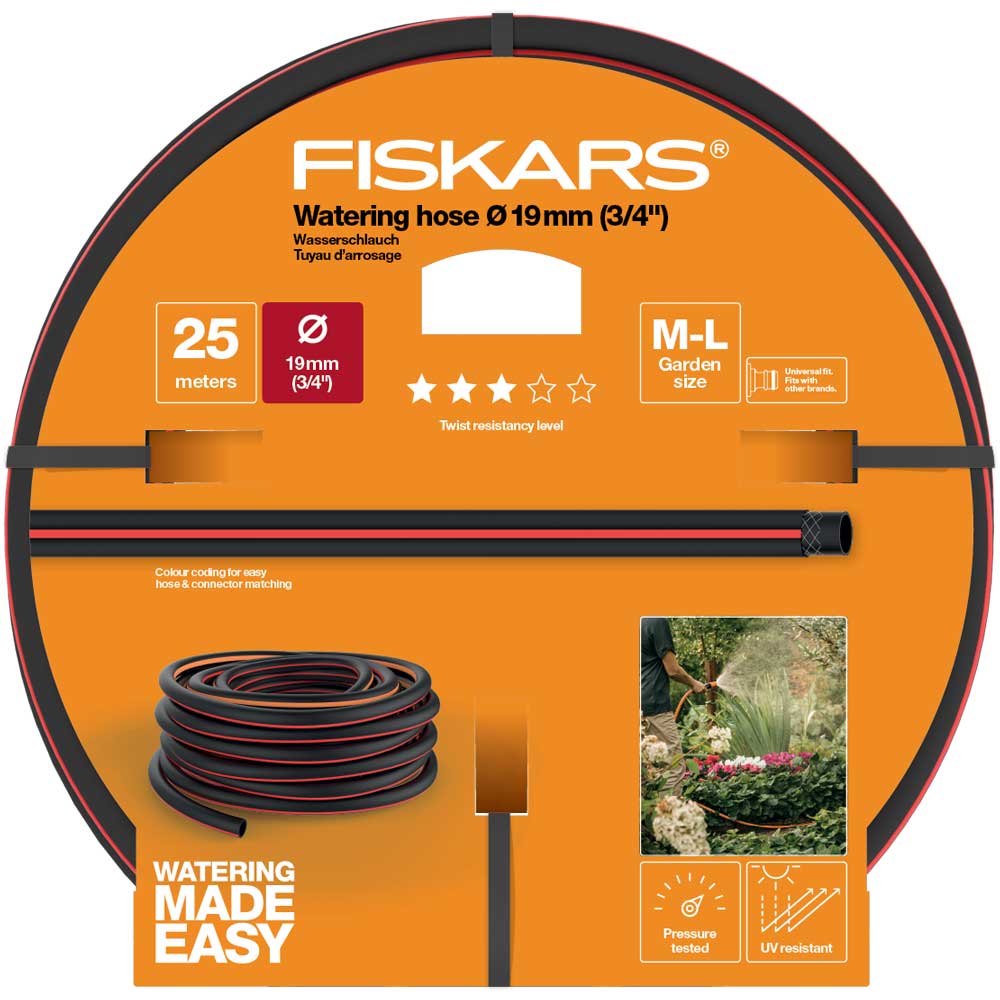 Шланг Fiskars Q3 3/4" 25м — Фото 1